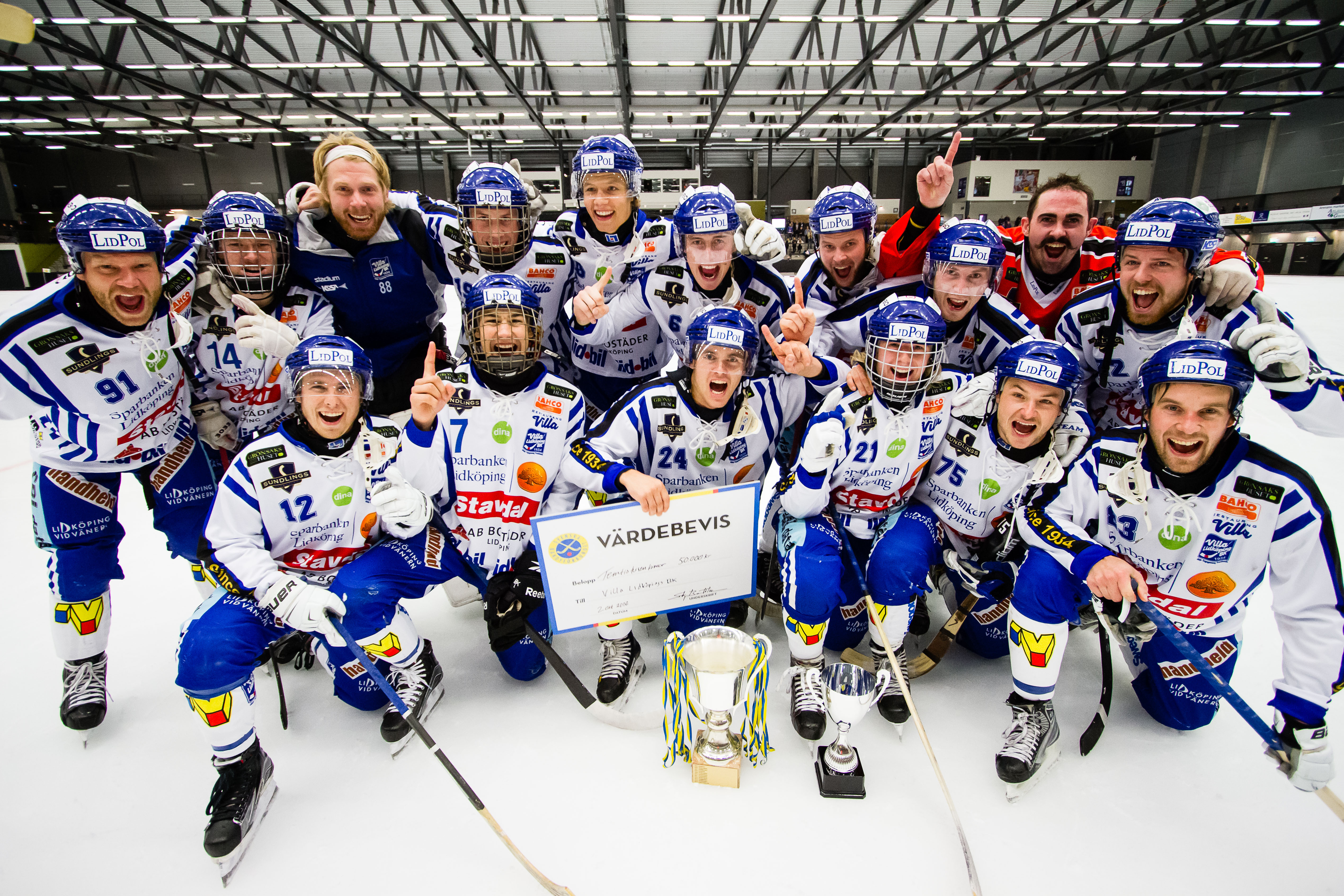 Svenska Cupen 2016 Villa Lidköping Finalen: Sandvikens AIK - Villa Lidköping 2-3 (2-1)